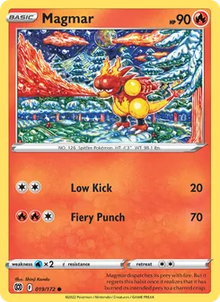 Magmar, Brilliant Stars Nº 019 Normal