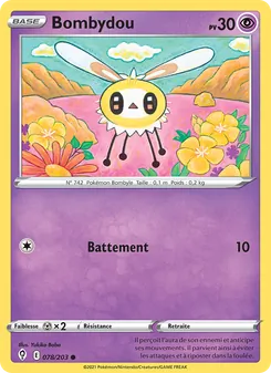 Bombydou, Évolution Céleste Nº 78 Normal
