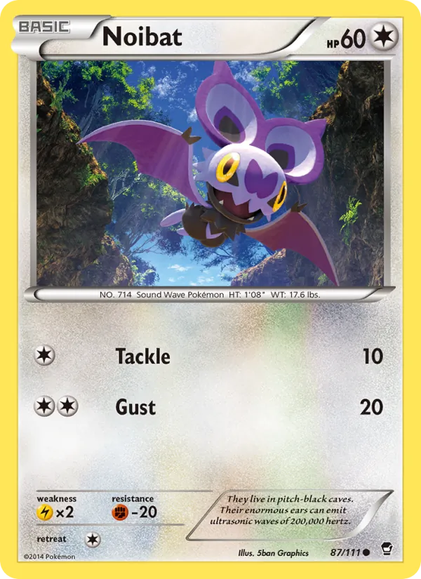 Noibat, Furious Fists No. 87