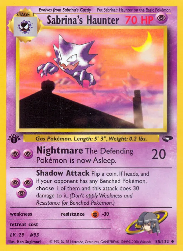 Sabrina's Haunter, Gym Challenge No. 55
