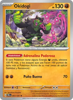 Okidogi, Evoluciones Prismáticas Nº 057 Holo