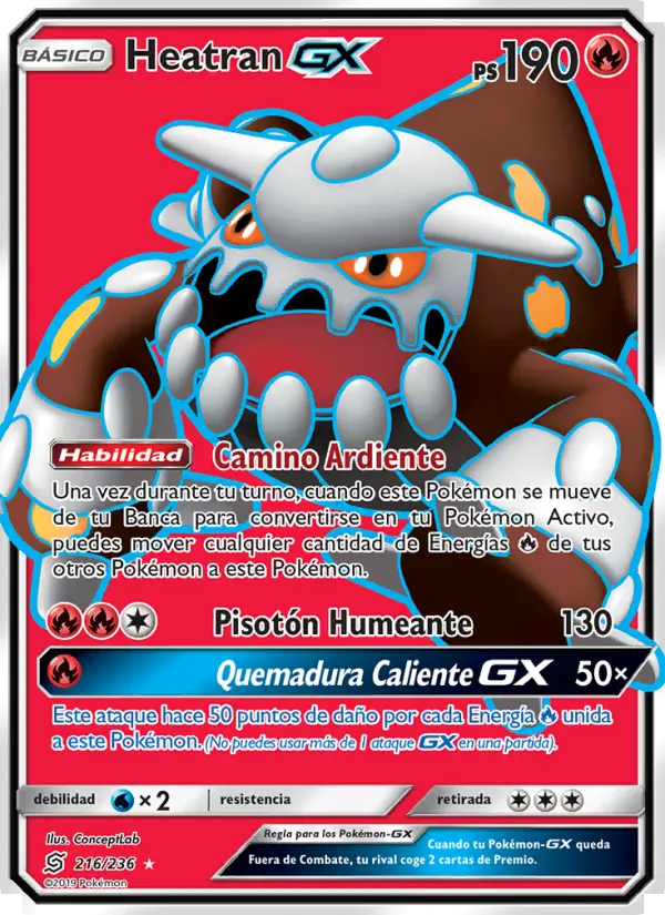 Heatran GX, Mentes Unidas No. 216