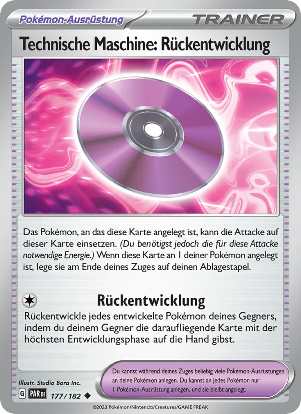 Technische Maschine: Rückentwicklung, Paradoxrift No. 177