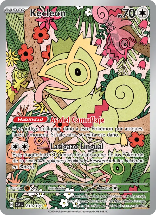 Kecleon, Chispas Fulgurantes Nº 213