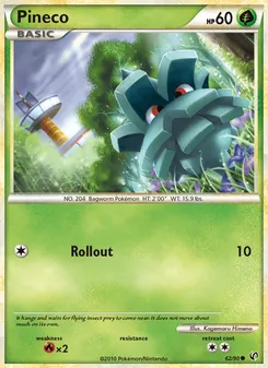 Pineco, Undaunted Nº 62 Normal