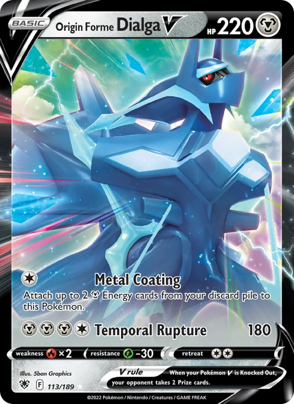 Origin Forme Dialga V, Astral Radiance No. 113