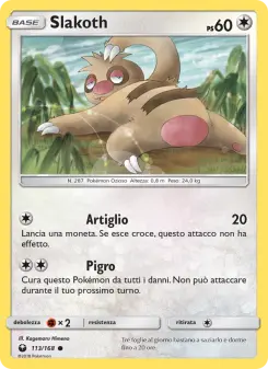 Slakoth, Tempesta Astrale No. 113 Normal