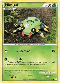 Mimigal, HeartGold SoulSilver Nº 83 Normal