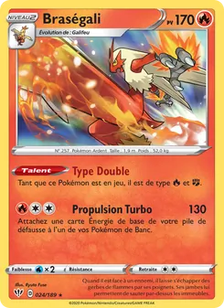 Braségali, Ténèbres Embrasées No. 24 Holo