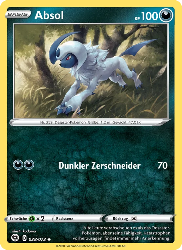 Absol, Weg des Champs Nº 38