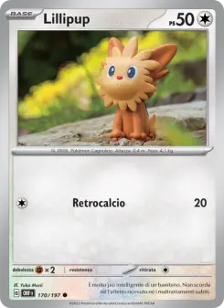 Lillipup, Ossidiana Infuocata No. 170 Normal