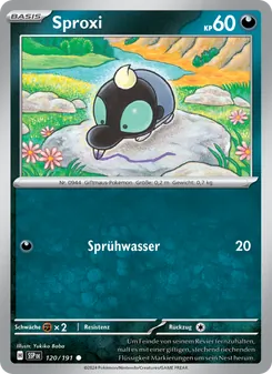 Sproxi, Stürmische Funken Nº 120 Normal