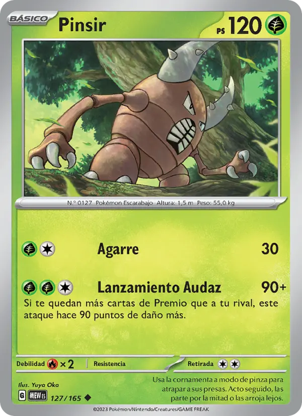 Pinsir, 151 No. 127