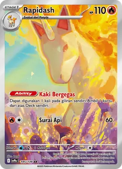 Rapidash, Ikatan Takdir No. 145 Normal