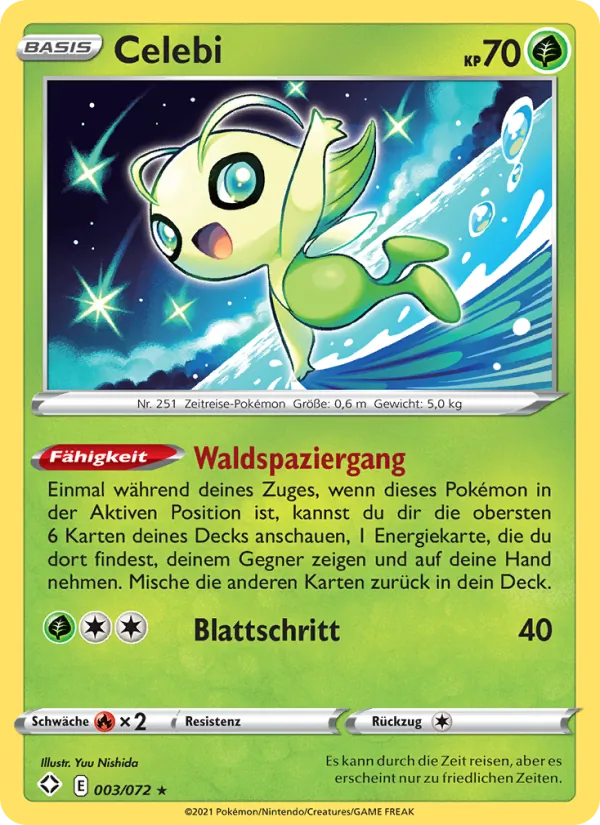 Celebi, Glänzendes Schicksal Nº 3