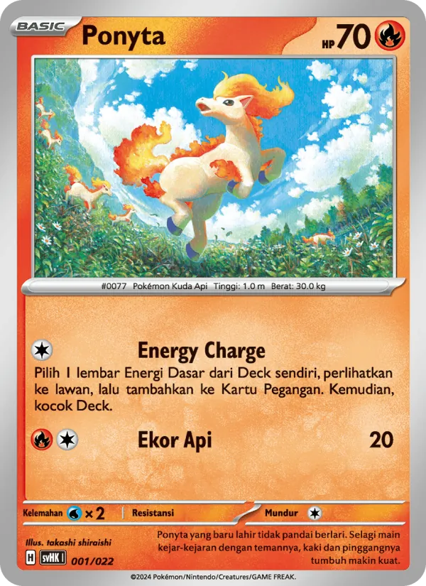 Ponyta, Koraidon ex Purba No. 001