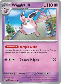 Wigglytuff, Evoluciones en Paldea Nº 084 Holo