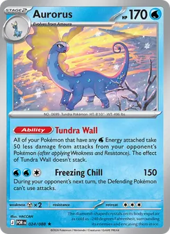 Aurorus, Perfect Order No. 024 Normal