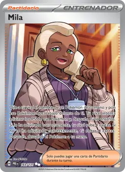 Mila, Evoluciones Prismáticas No. 143 Holo