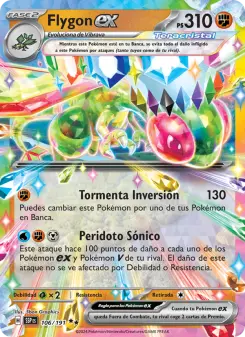 Flygon ex, Chispas Fulgurantes No. 106 Holo