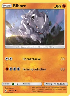Rihorn, Kräfte im Einklang No. 93 Normal
