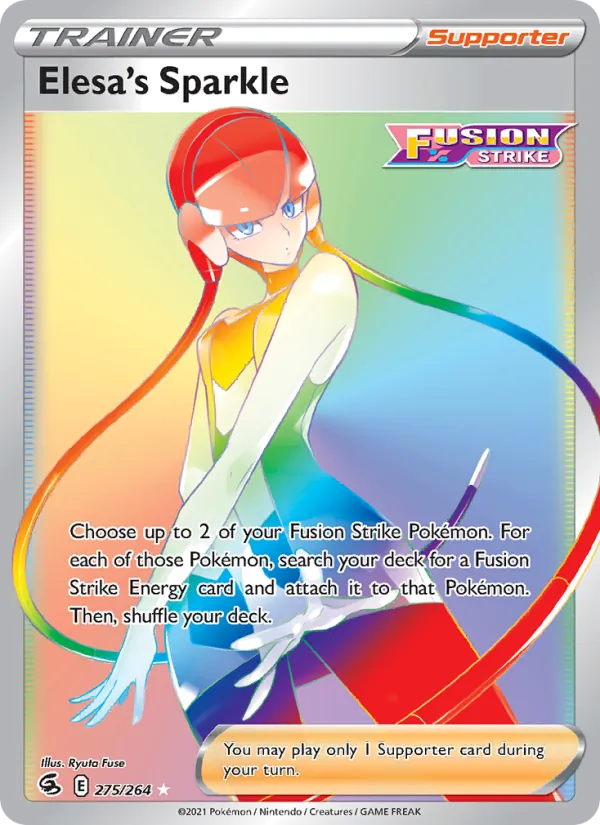Elesa's Sparkle, Fusion Strike No. 275