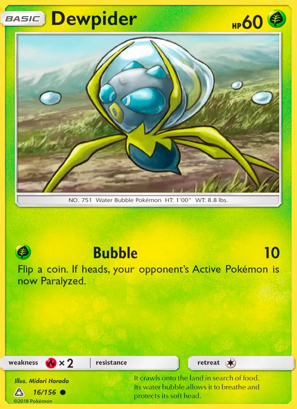 Dewpider, Ultra Prism Nº 16