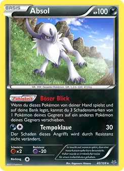 Absol, Drachenleuchten No. 40 Normal