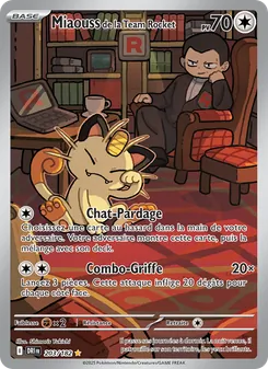 Miaouss de la Team Rocket, Rivalités Destinées No. 203 Holo