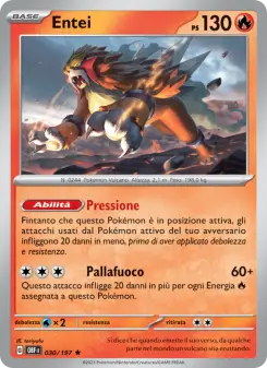 Entei, Ossidiana Infuocata Nº 030 Holo