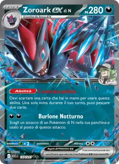 Zoroark-ex di N, Ascesa Eroica No. 137 Holo
