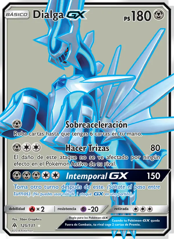 Dialga GX, Luz Prohibida No. 125