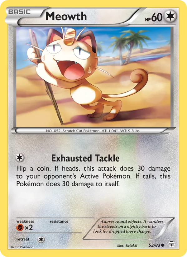 Meowth, Generations Nº 53