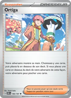 Ortiga, Flammes Obsidiennes Nº 190 Normal