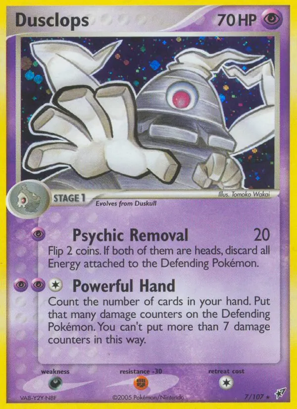 Dusclops, Deoxys No. 7