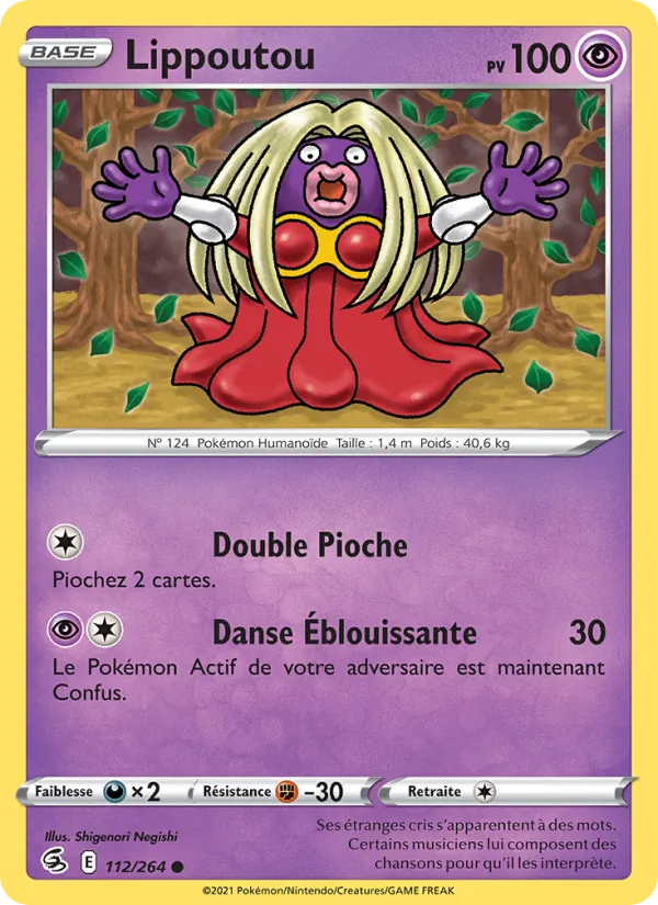 Lippoutou, Poing de Fusion No. 112