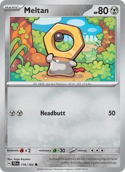 Meltan, Temporal Forces Nº 116 Normal