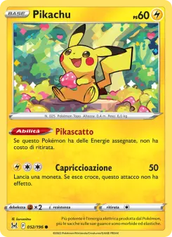 Pikachu, Origine Perduta No. 052 Normal