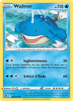 Wailmer, Tempesta Argentata No. 037 Normal