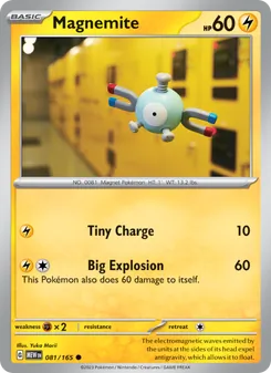 Magnemite, 151 No. 081 Normal