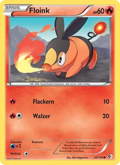 Floink, Überschrittene Schwellen No. 24 Normal