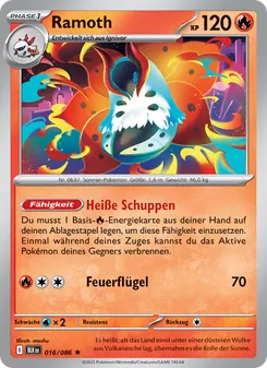 Ramoth, Schwarze Blitze No. 016 Holo
