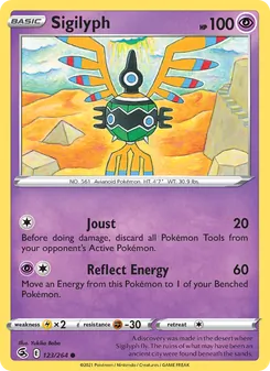 Sigilyph, Fusion Strike Nº 123 Normal