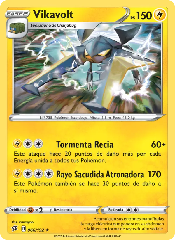 Vikavolt, Choque Rebelde Nº 66