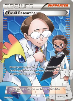 Fossil Researcher, Furious Fists Nº 110 Normal