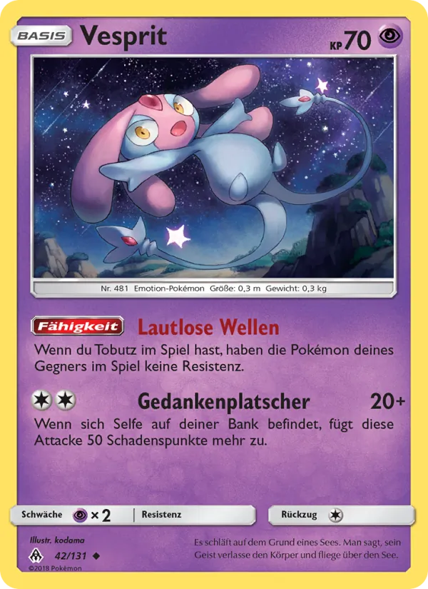 Vesprit, Grauen Der Lichtfinsternis Nº 42