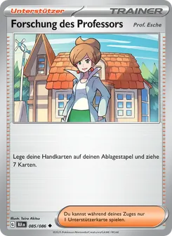 Forschung des Professors, Schwarze Blitze Nº 085 Normal
