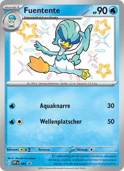 Fuentente, SVP Black Star Promos No. 083 Holo