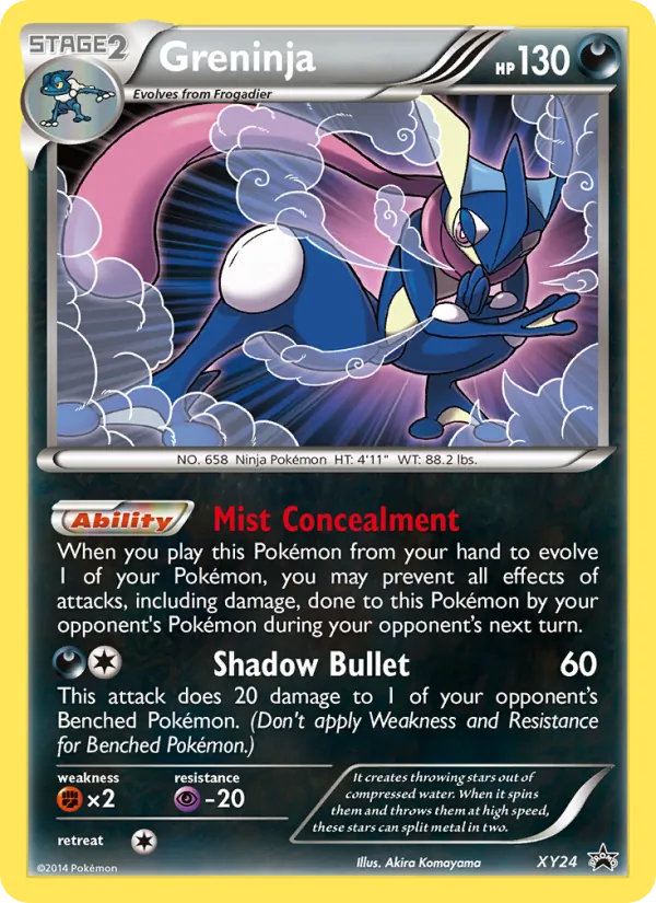 Greninja, XY Black Star Promos No. XY24