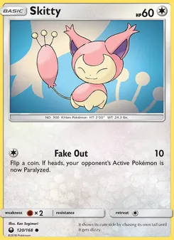 Skitty, Celestial Storm Nº 120 Normal